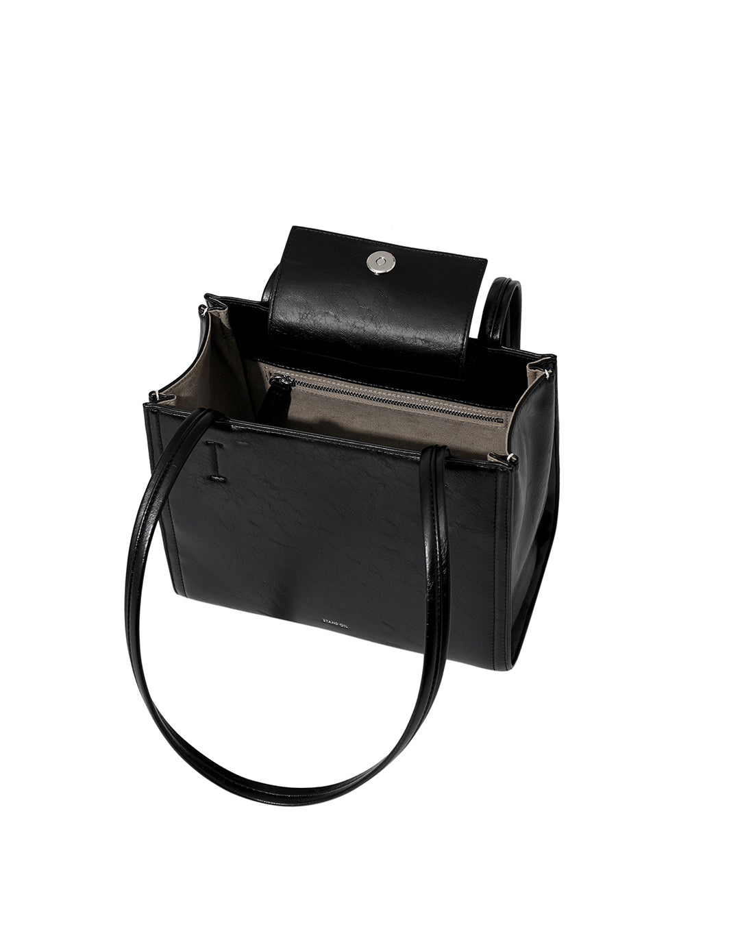 Mini Oblong Bag in Black