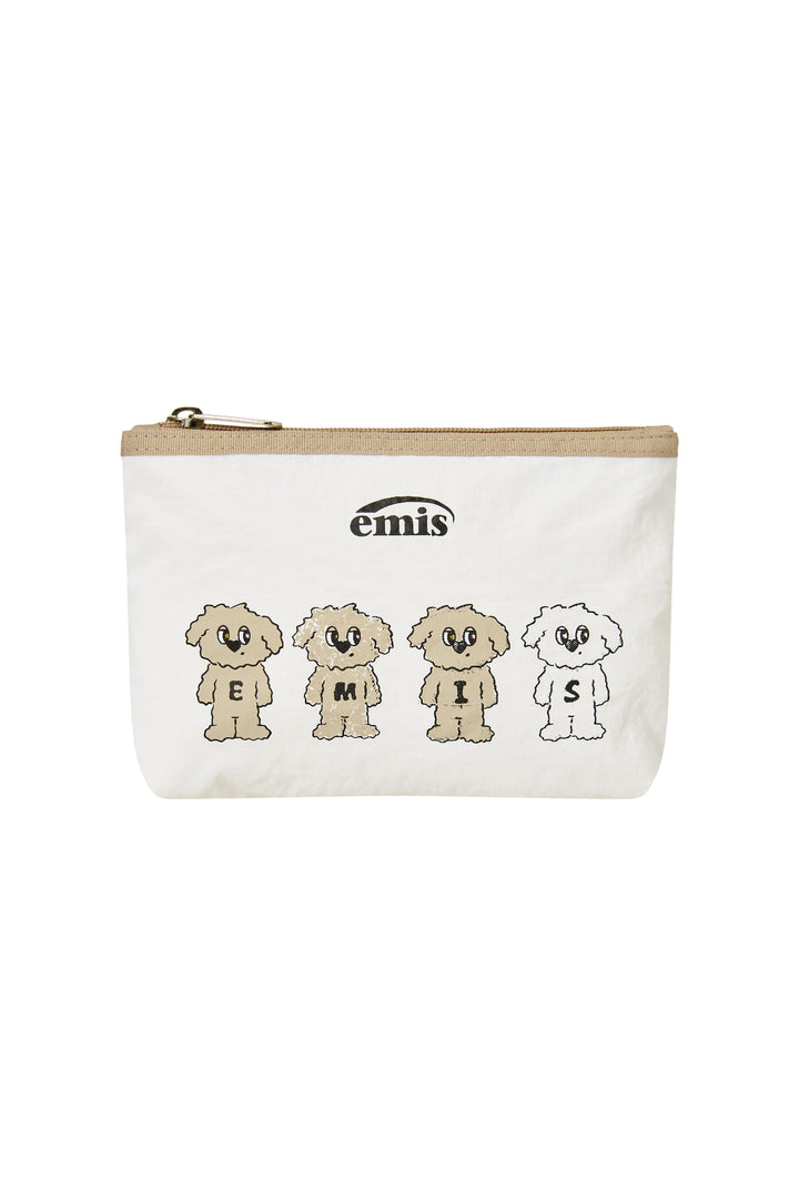 Emis Misugi Drawing Pouch-White