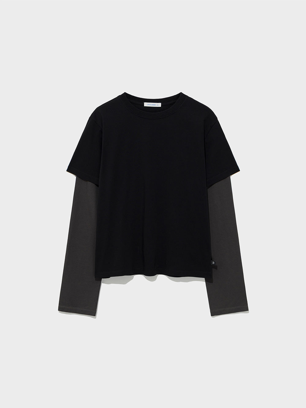 Low Classic Lc Layered Tee Black