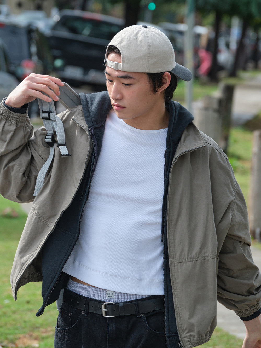 Low Classic Small Logo Lc Cap Beige