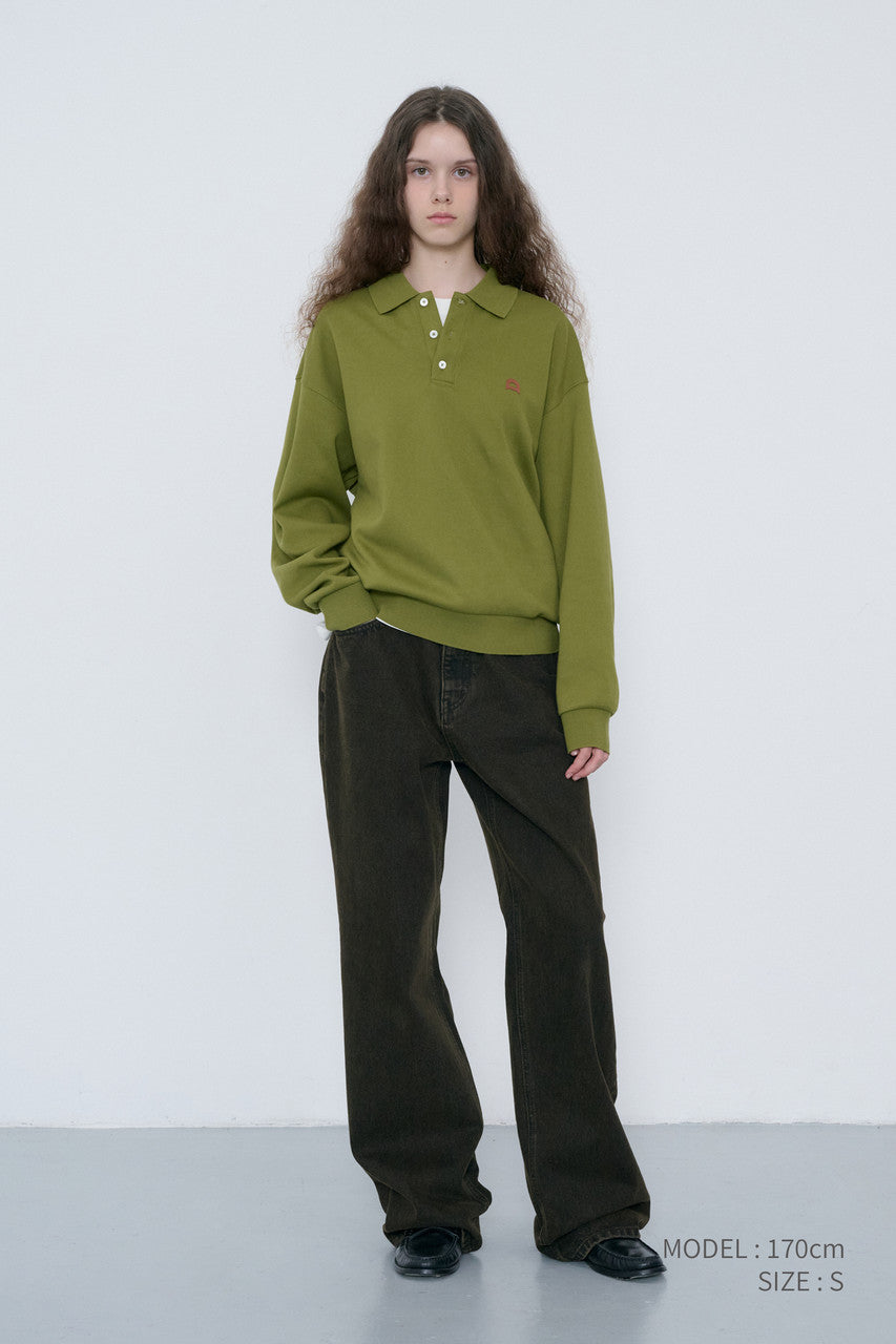 Dunst Relaxed Wide Jeans Dyed Brown