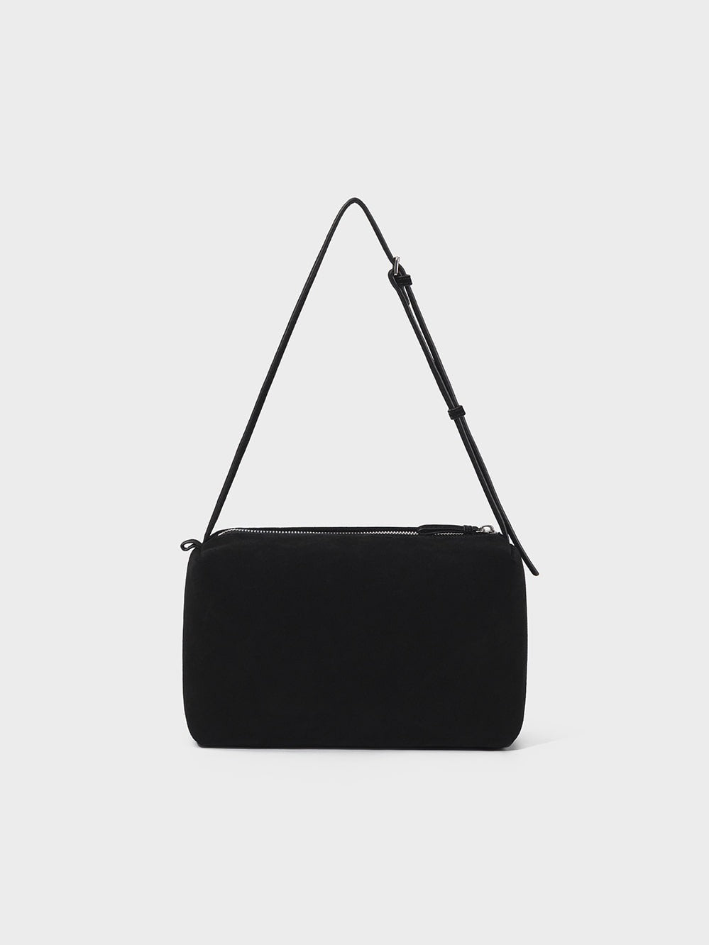 Low Classic Suede Caramel Box Bag - Black