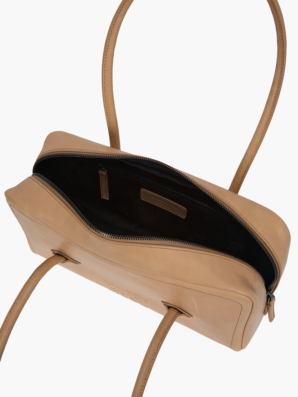 Margesherwood Soft Boston Small french beige pull-up