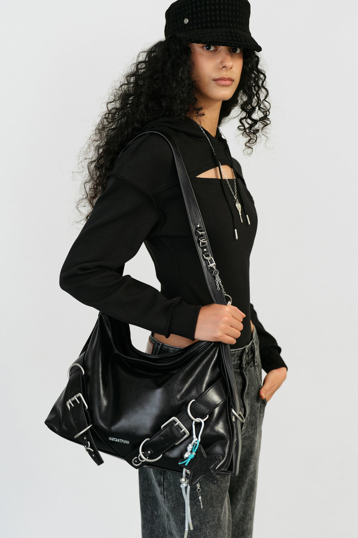 Instantfunk Belted Hardware Bag - Black