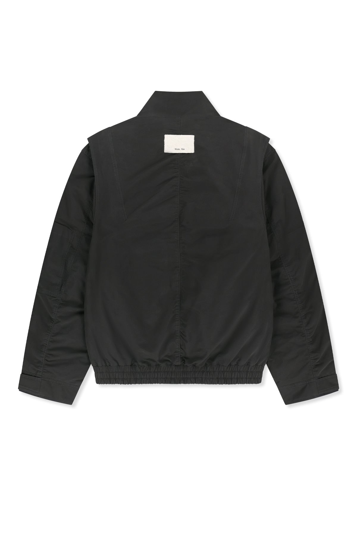 Matinkim Buckle High Neck Utility Jumper IN Charcoal