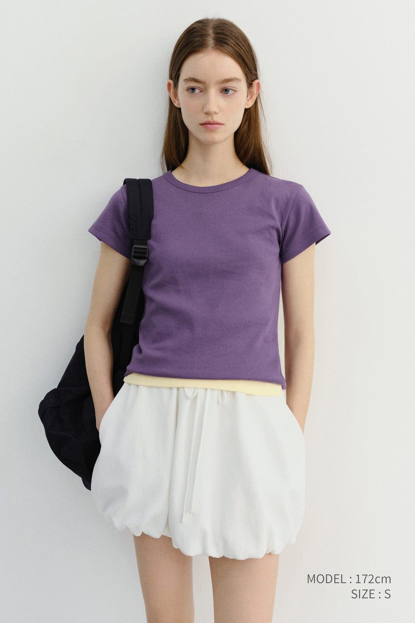 Dunst Mini Volumed Skirt White