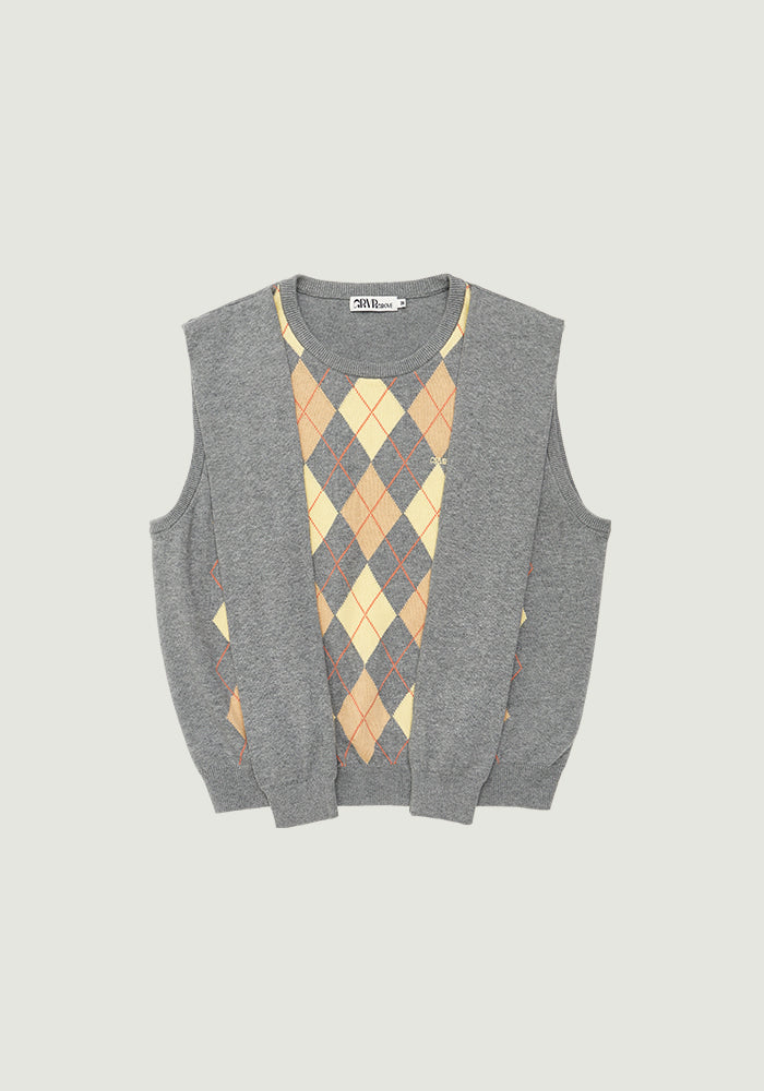 Grove Veni Argyle Vest