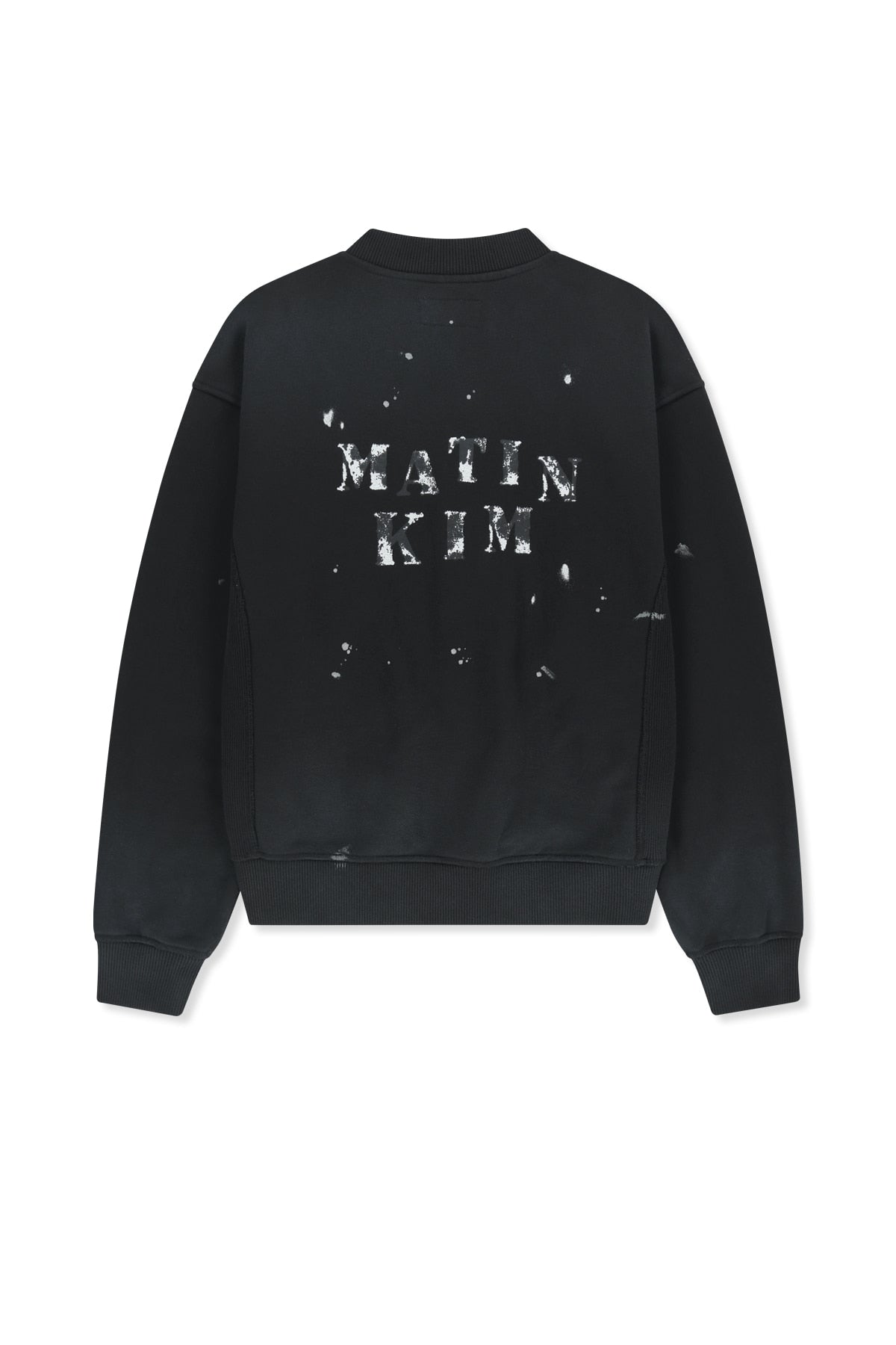 Matinkim Dusty Washed Button UP Jumper IN Black