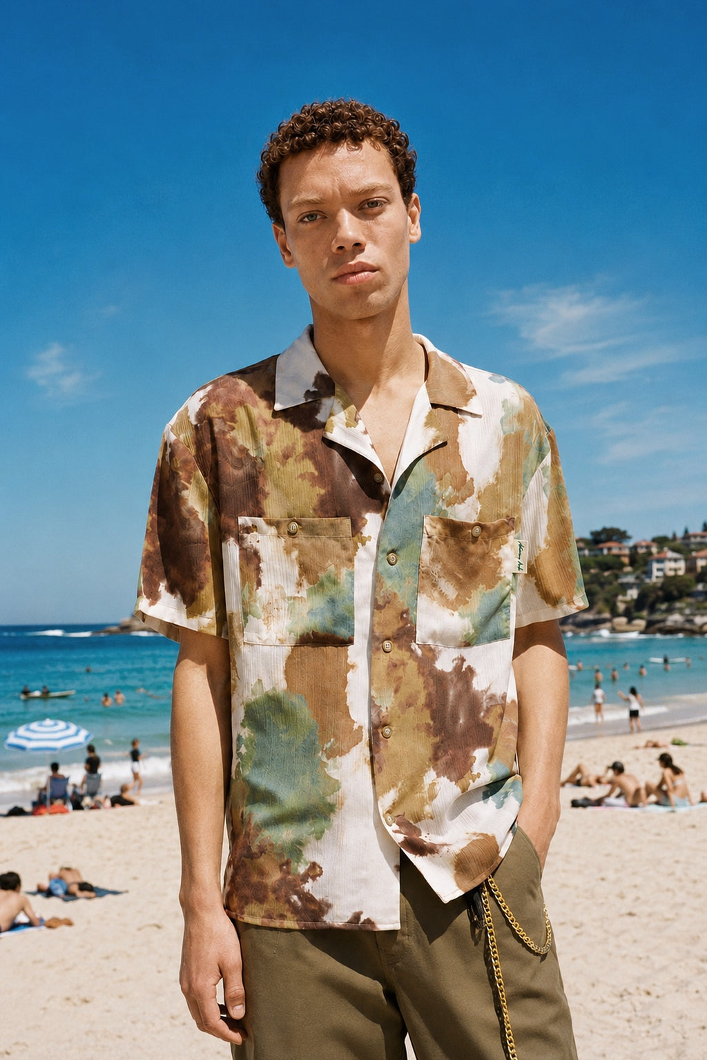 Andersson Bell Nana Open Collar Shirt