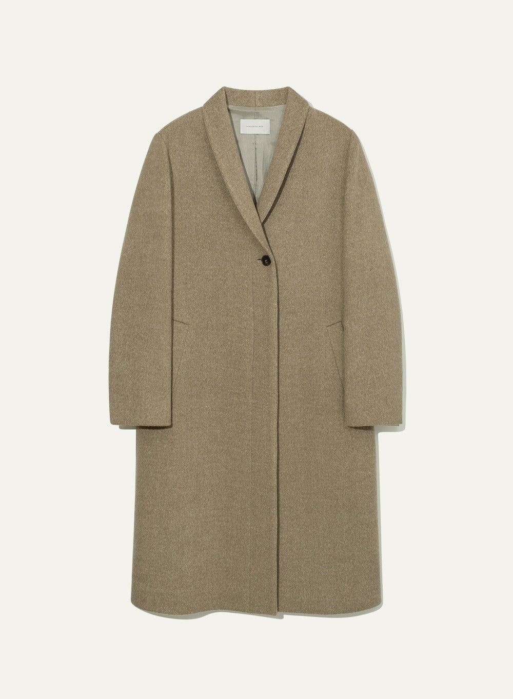 Kindersalmon Matilda Wool Coat Camel