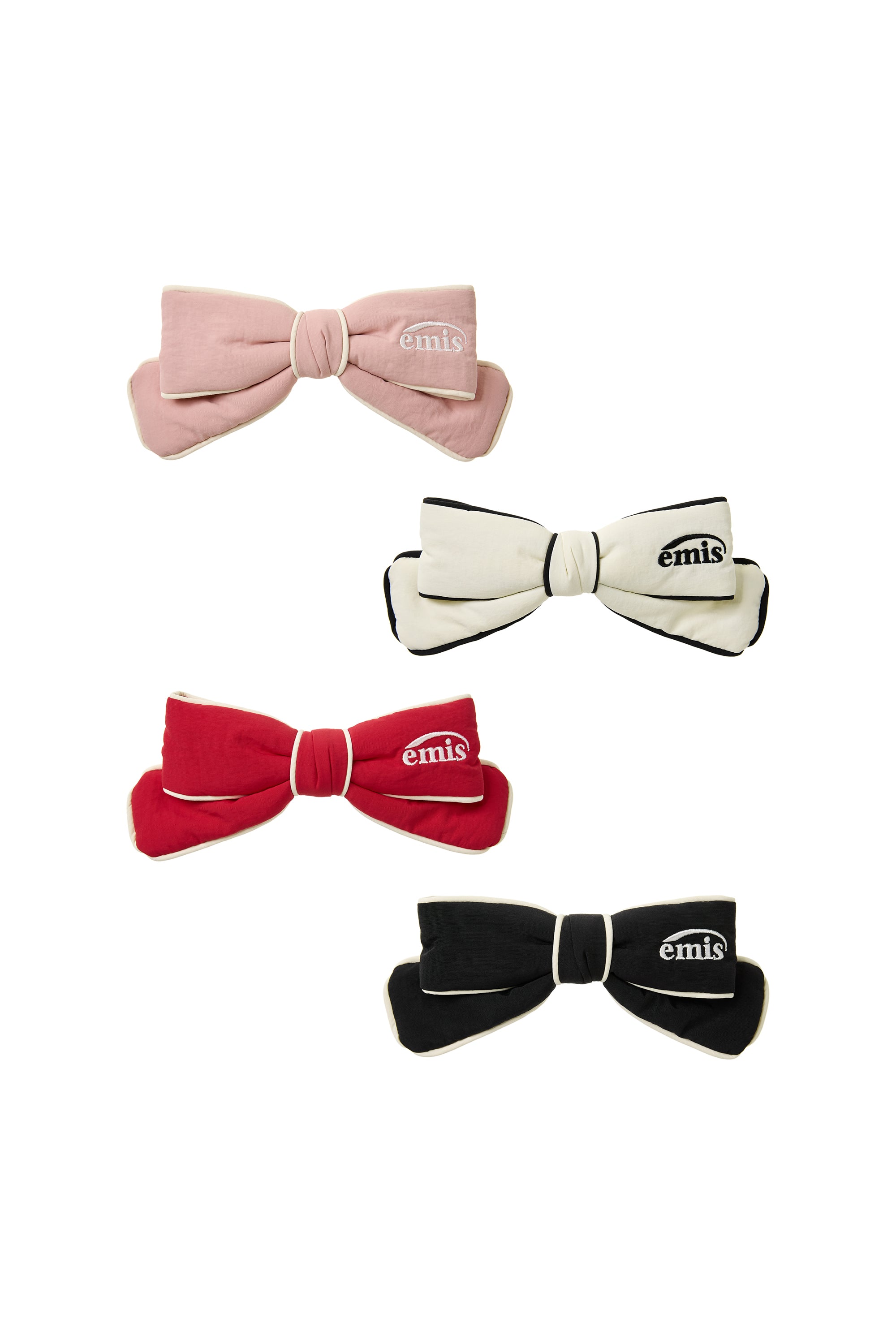 NYLON PADDED RIBBON HAIRPIN