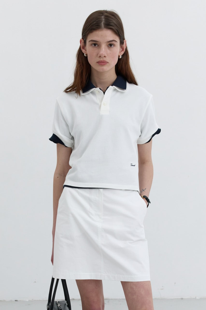 Dunst Essential Polo Shirt Off White
