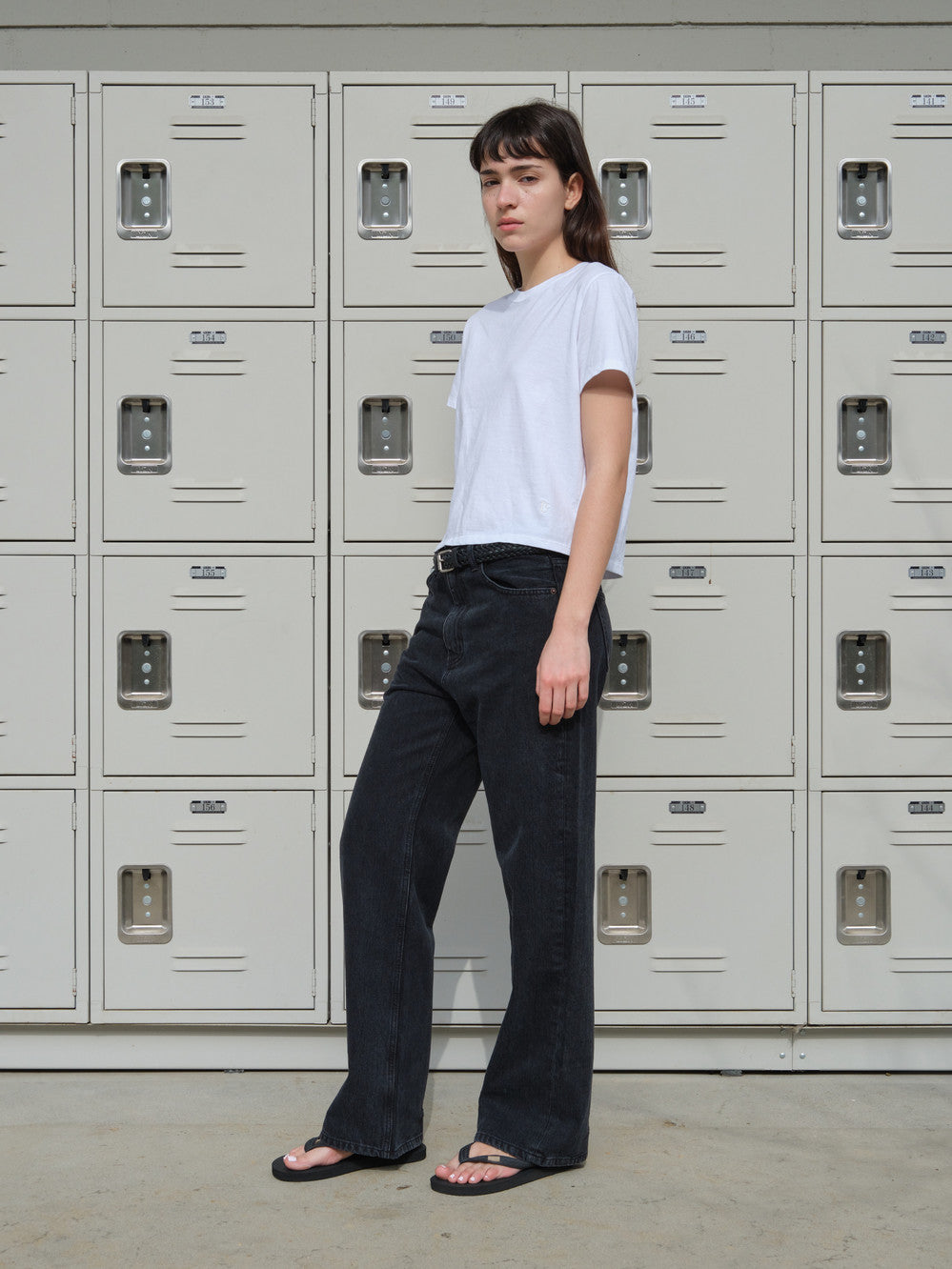 Low Classic Lc Baby Tee White