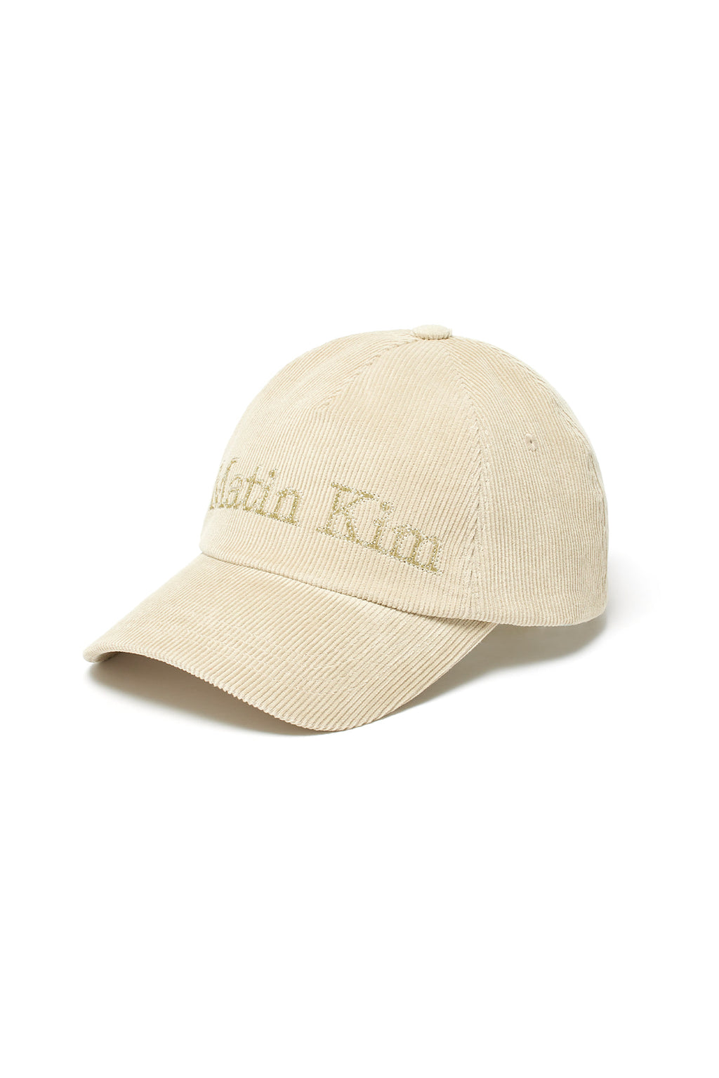 [matinkim] MATIN CORDUROY BALL CAP IN LIGHT KHAKI