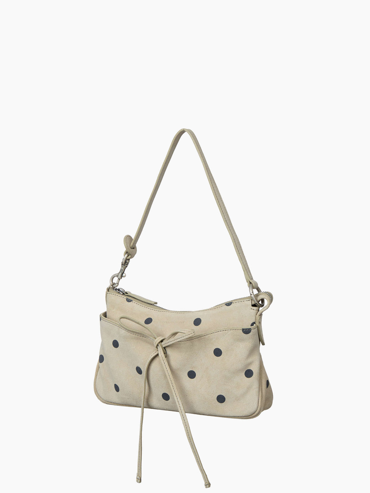Margesherwood Ribbon Pochette blond wood printed suede
