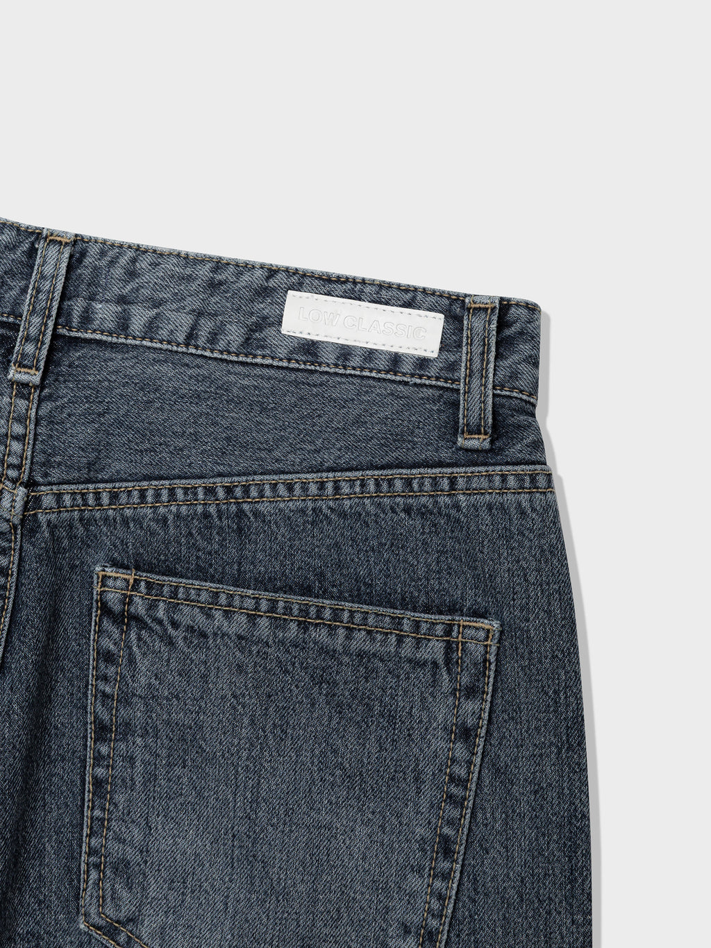 [Low Classic] Relaxed-Fit Jeans_Grey Blue