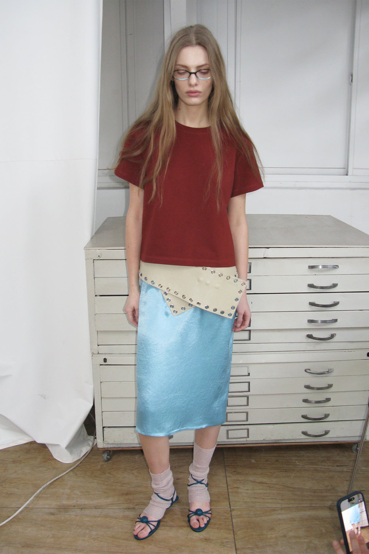 Overdueflair Of Classic T-Shirt Cherry Brown