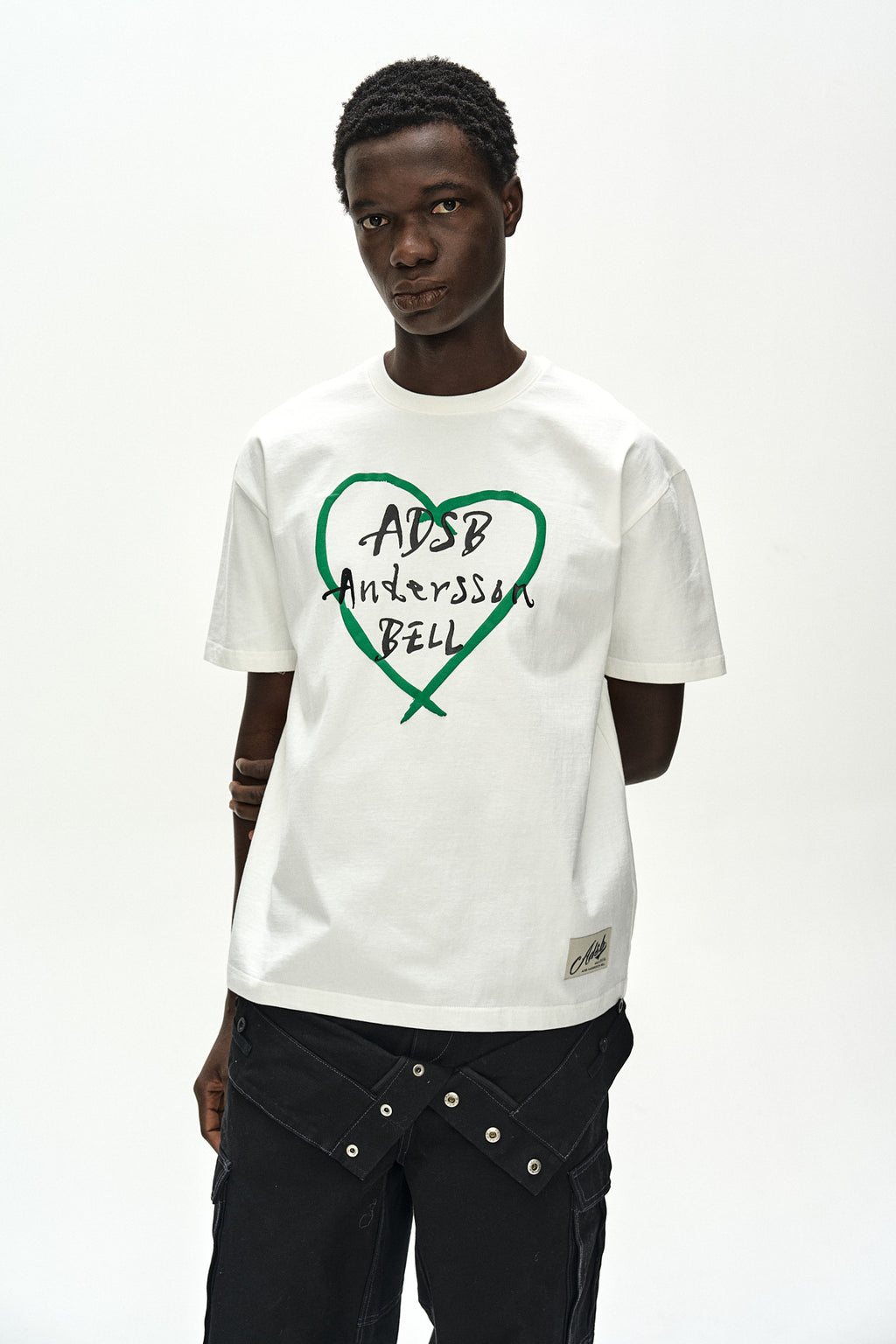 Andersson Bell Unisex Heart Kelly Logo T-Shirt