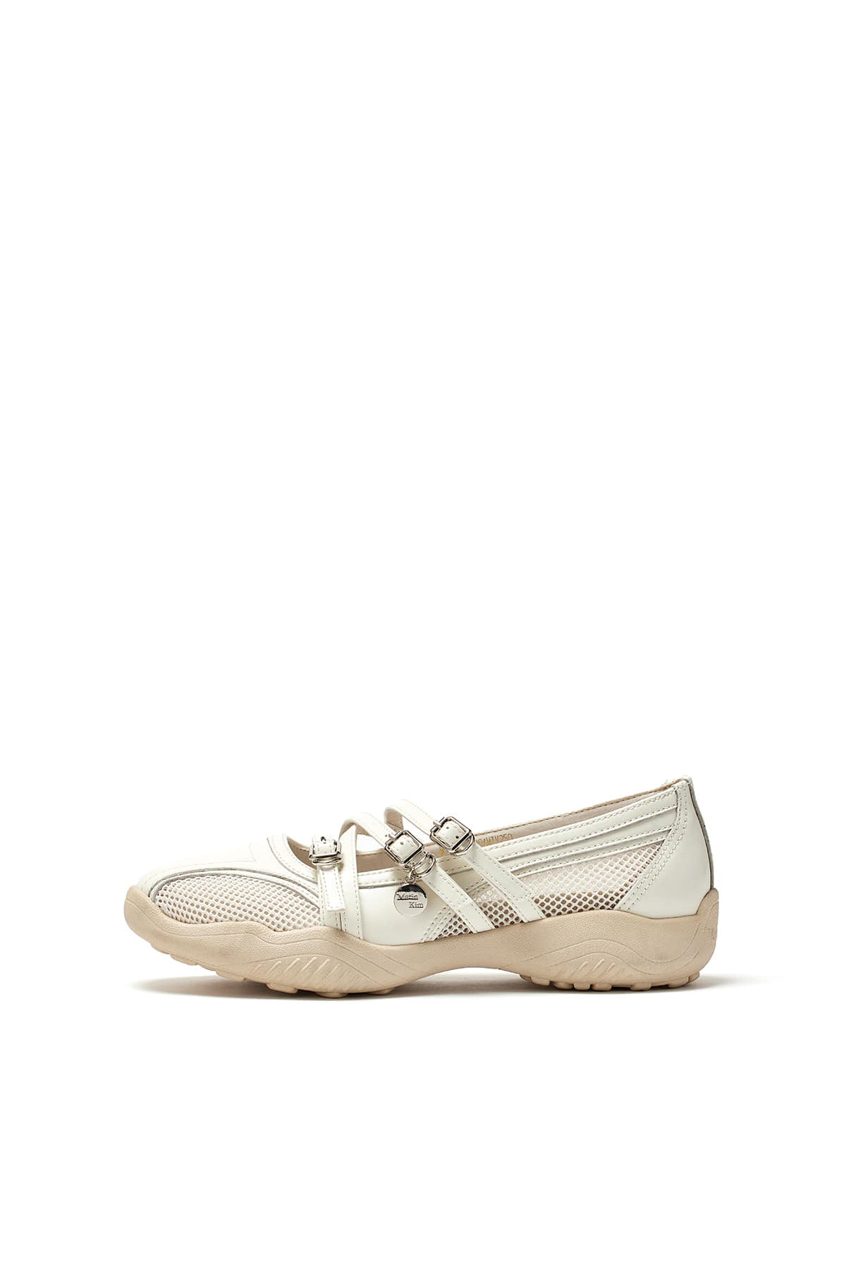Matinkim Matin Mesh Maryjane Sneakers IN Ivory