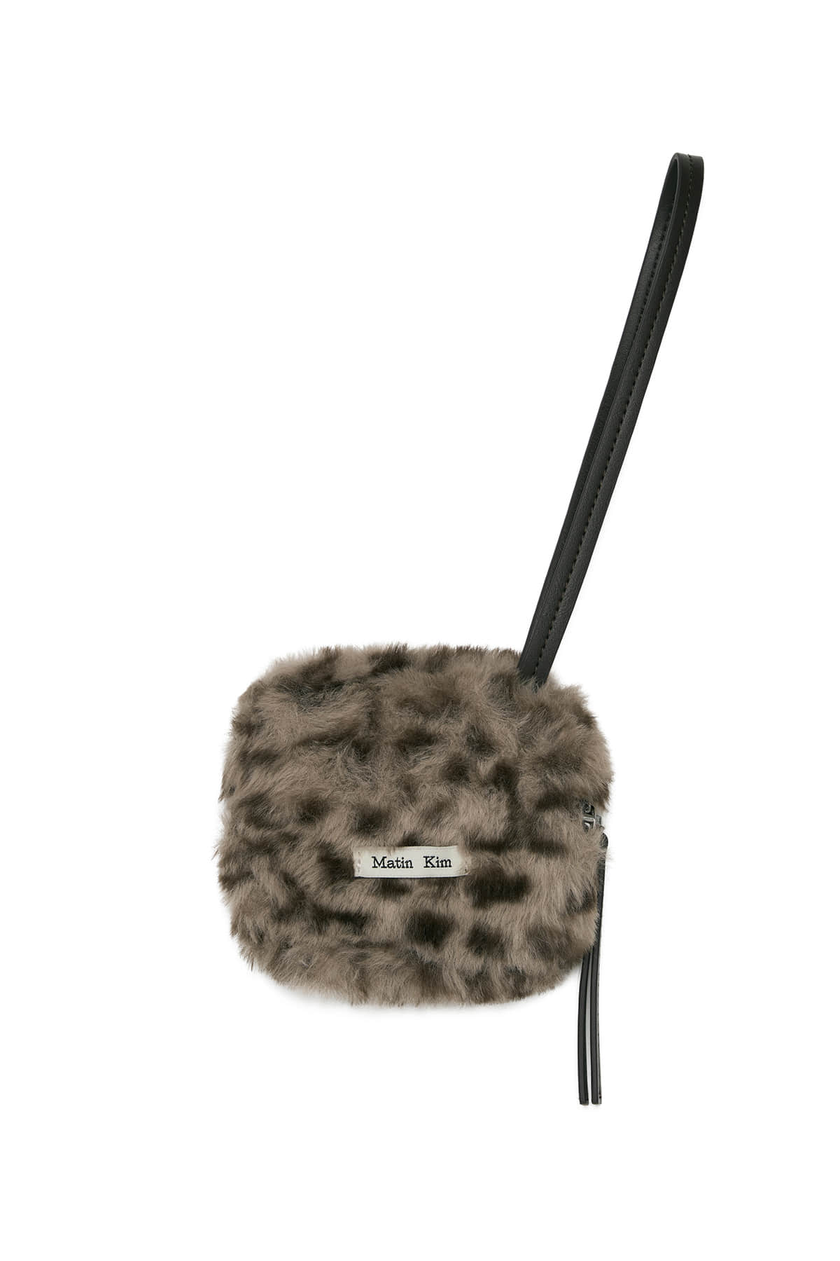 Matinkim Leopard Mini Pouch IN Grey