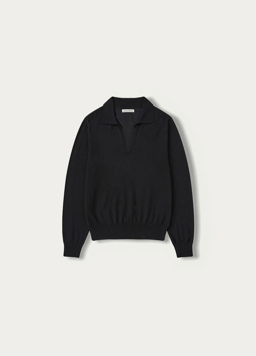 Nothing Written Vera collar knit (Black)