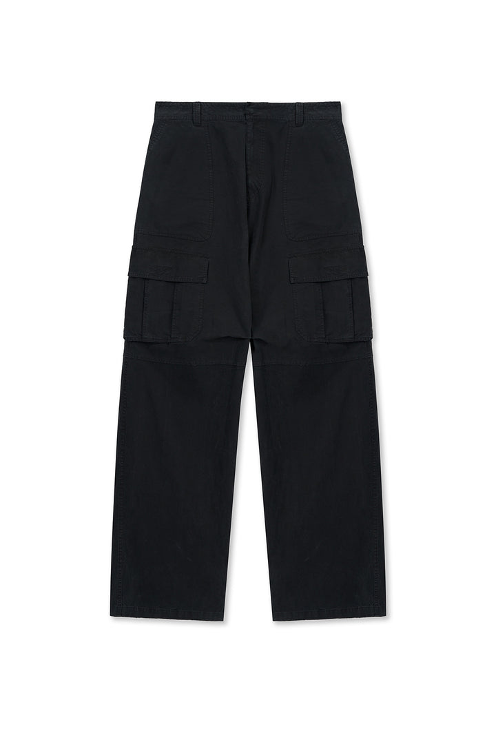 Matinkim Multi Pocket Utility Wide Pants IN Black