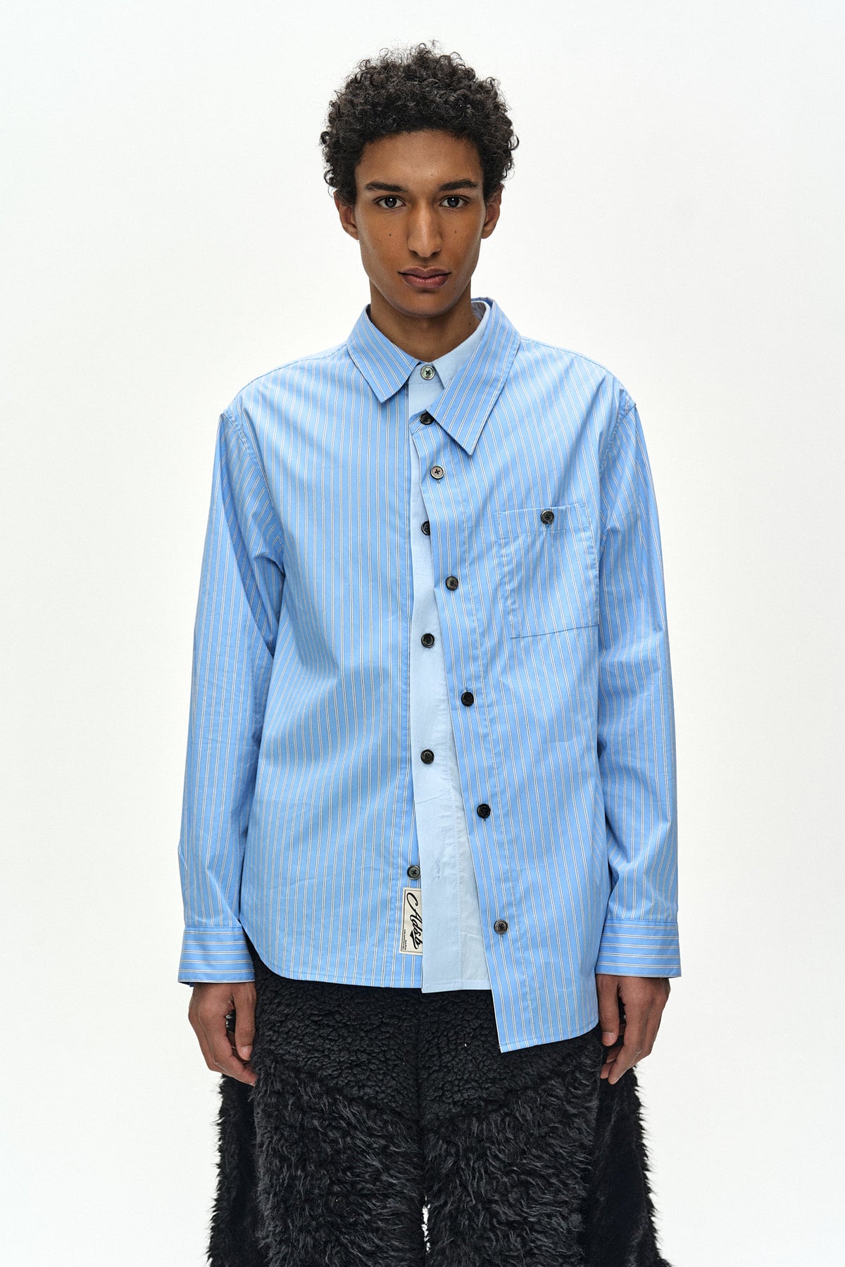 Andersson Bell Asymmetric Layered Shirt