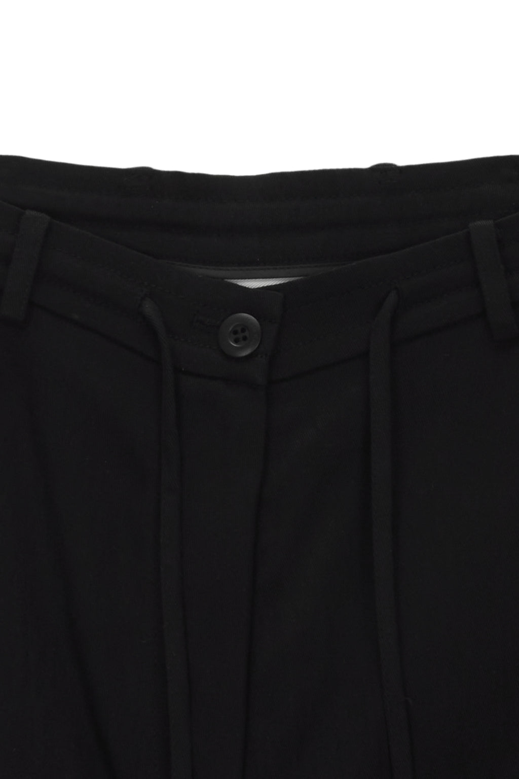 Matinkim Rayon String Cargo Pants IN Black