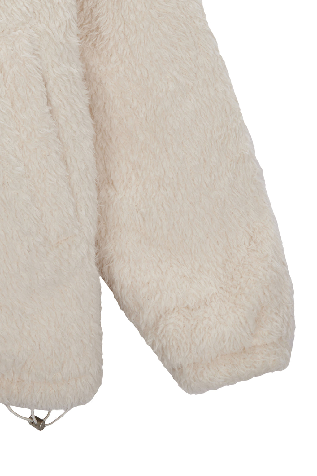 Matinkim Back Logo Fleece Jumper For Men IN Ivory