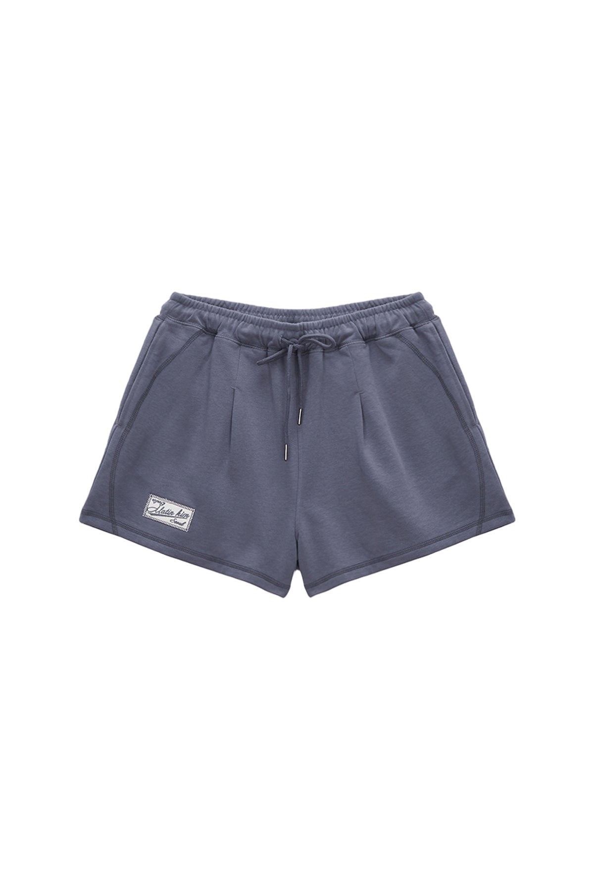 Matinkim Stitch Label Sweatshorts IN Smoke Blue