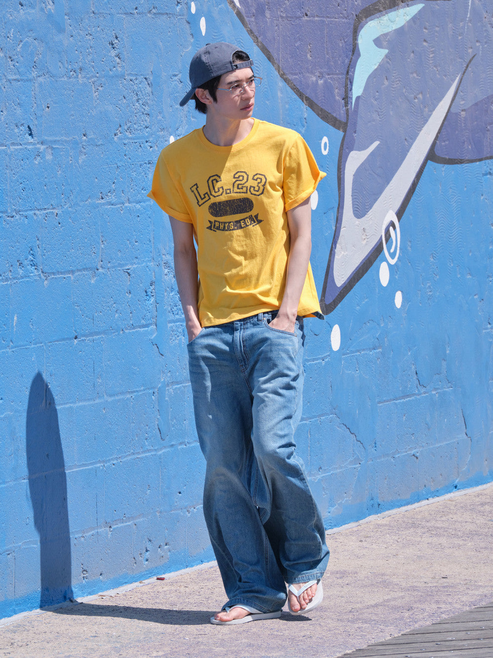 Low Classic Lc 23 Tee Yellow