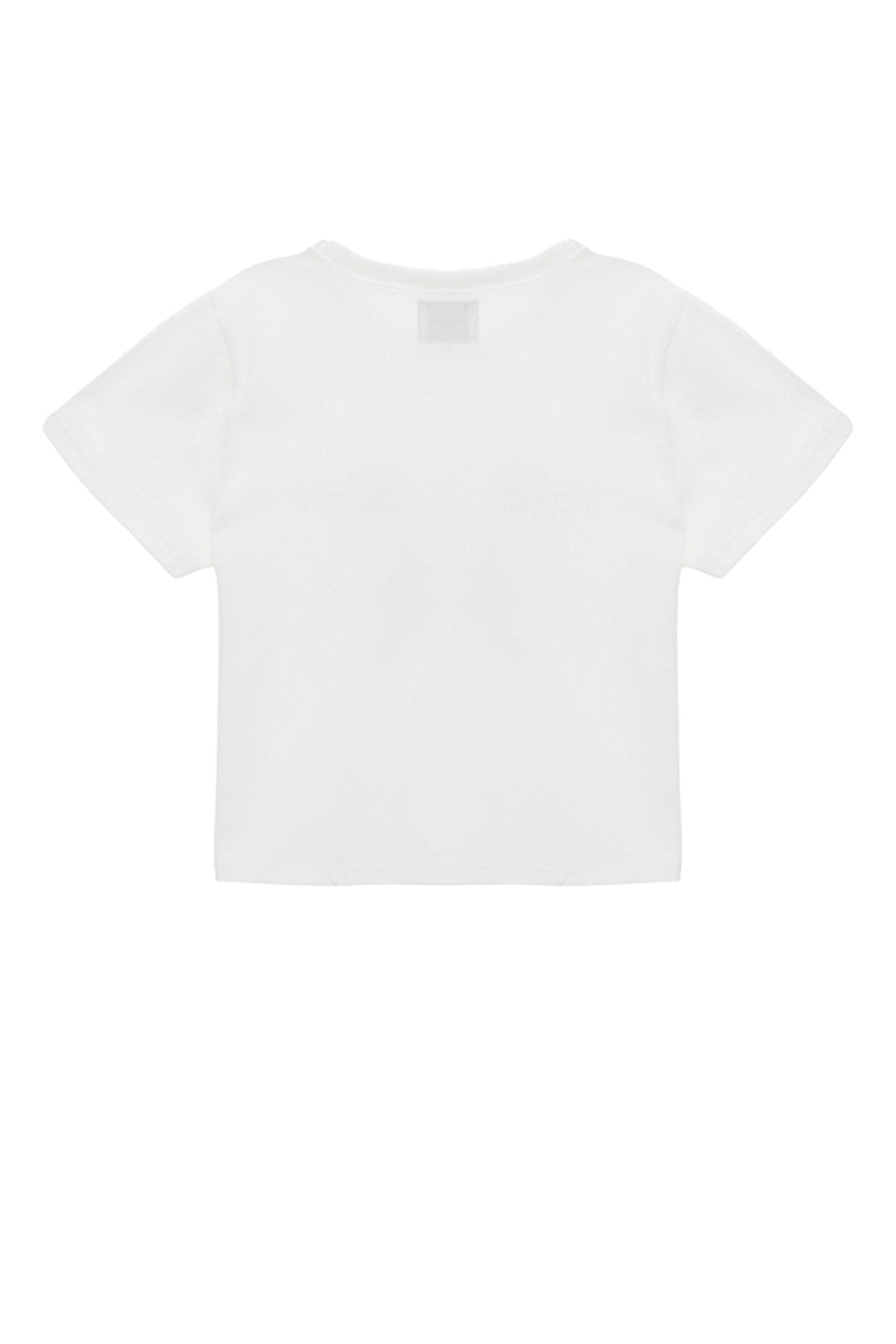Matinkim Matin Kim Logo Crop Top IN White