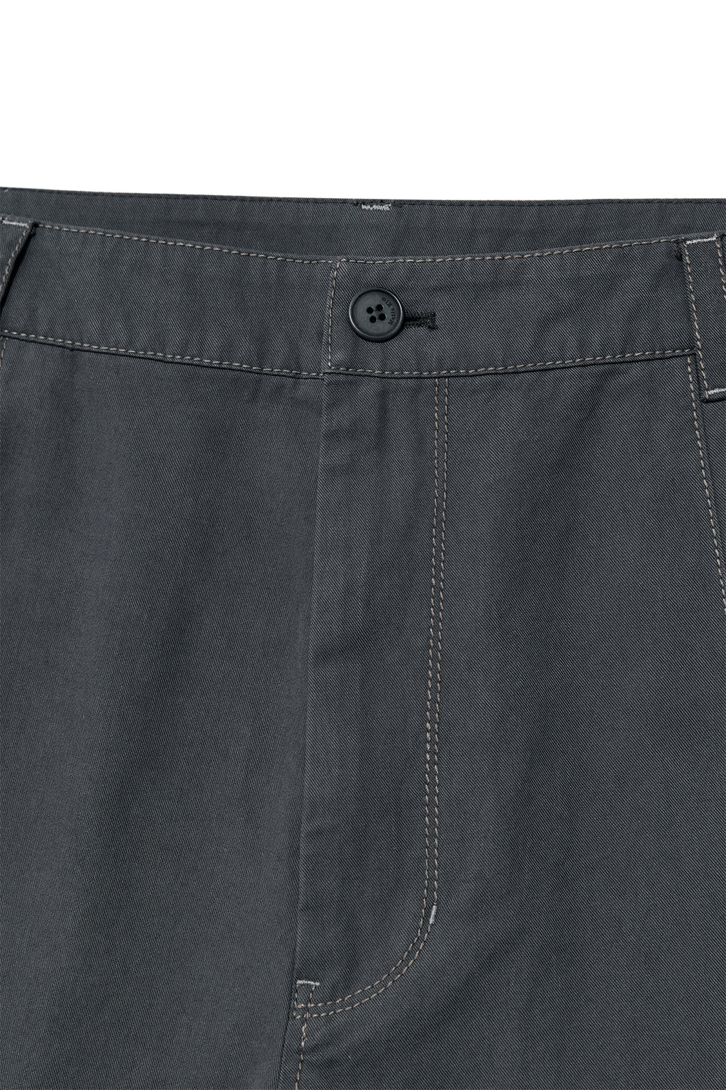 [matinkim] OUT POCKET COTTON CARGO PANTS FOR MEN IN SMOKE BLUE