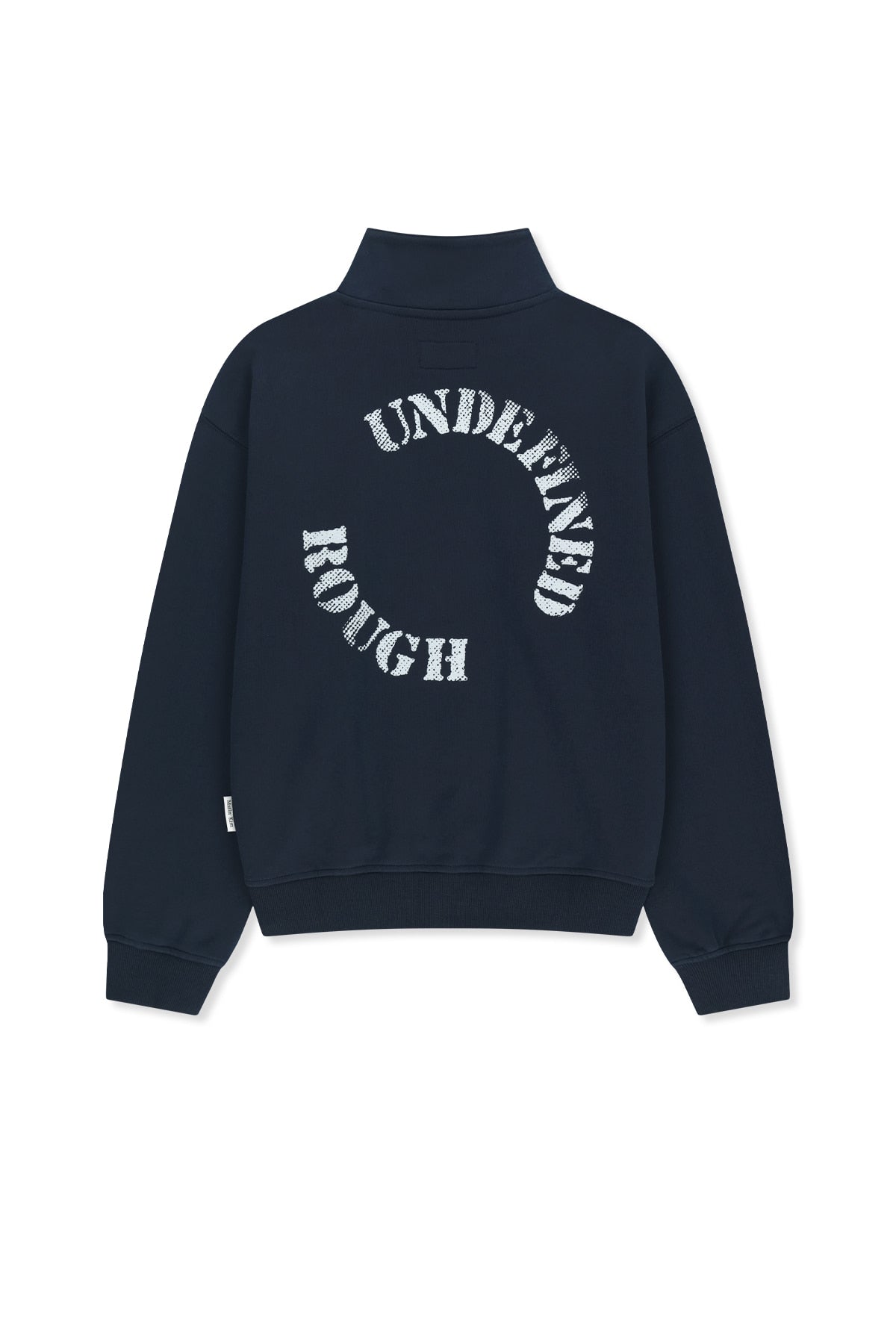 Matinkim Matin Logo Quarter Zip UP IN Navy