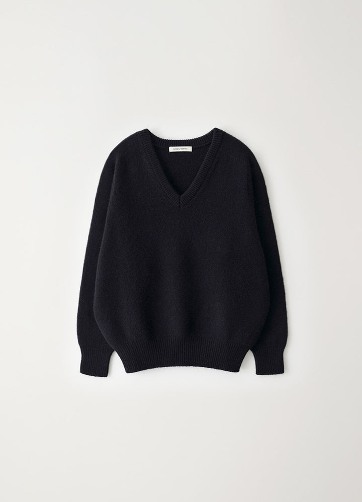 Nothing Written Pound alpaca sweater (Black)