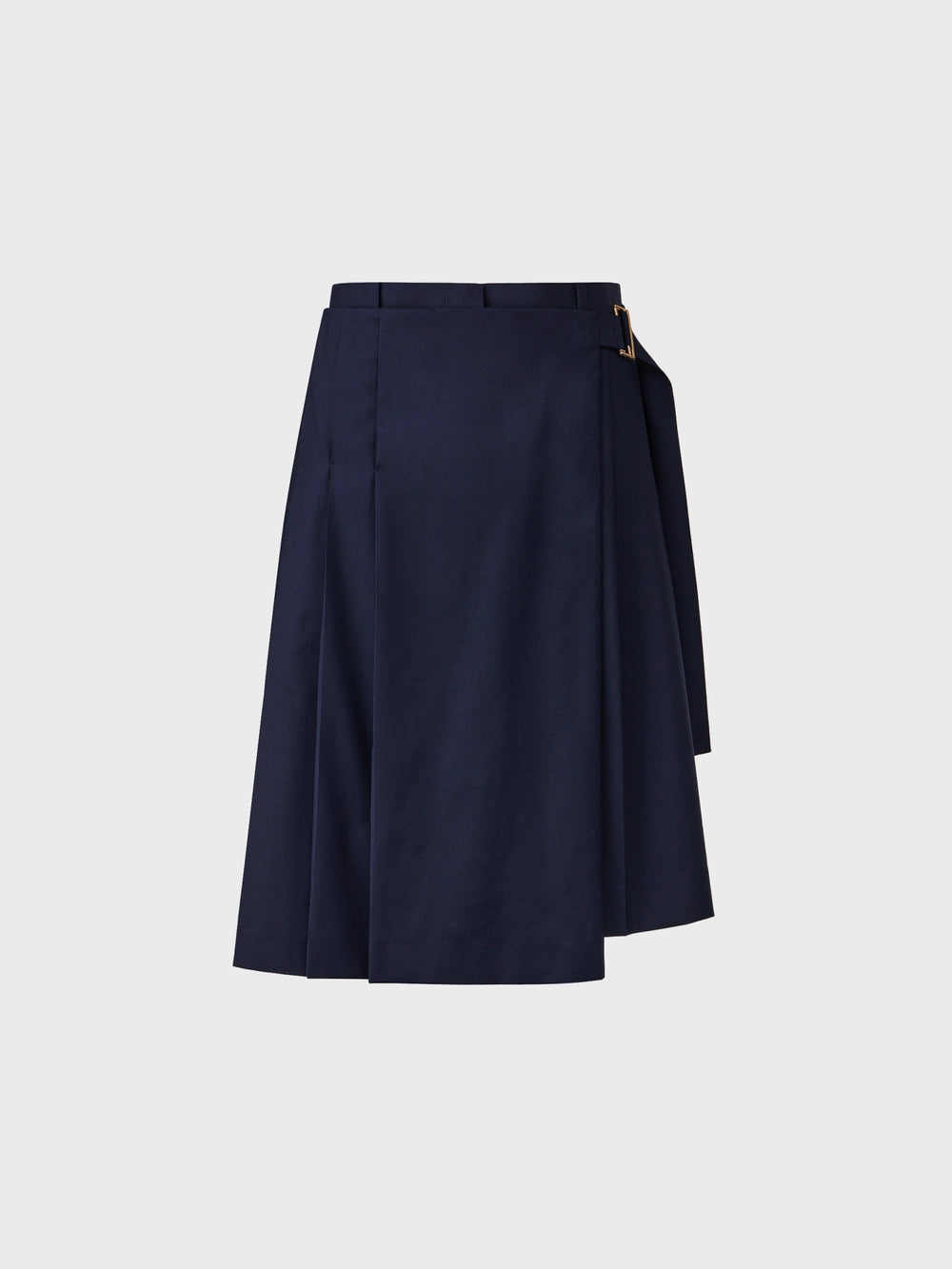 EENK Front Pleated Convertible Shorts - Navy
