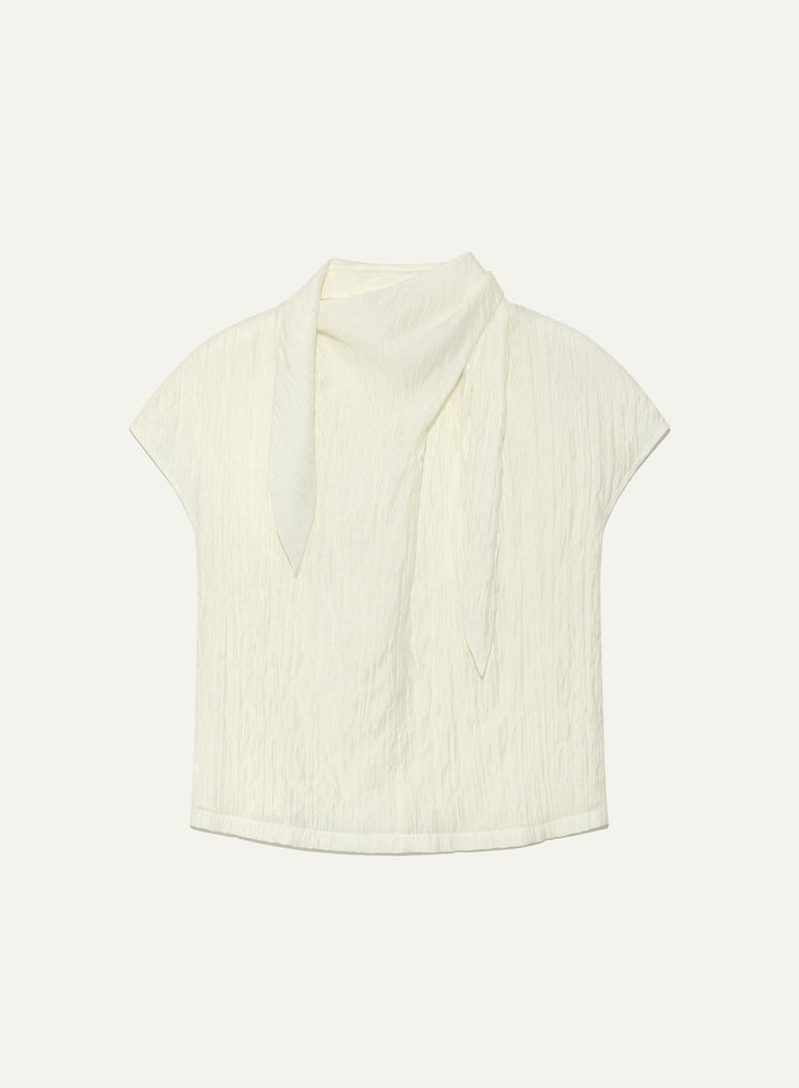 Kindersalmon Scarf Top Dove