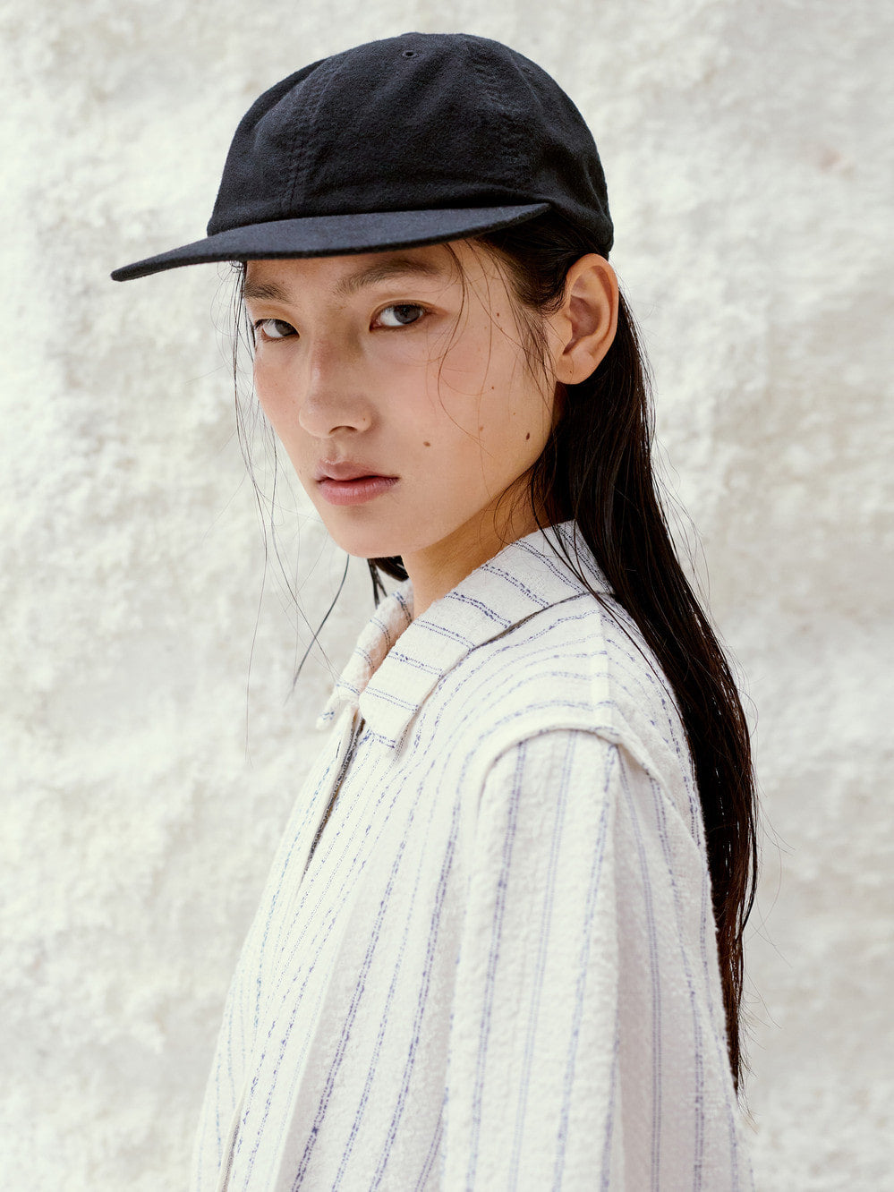 [low_classic] Moleskin Cap
Black