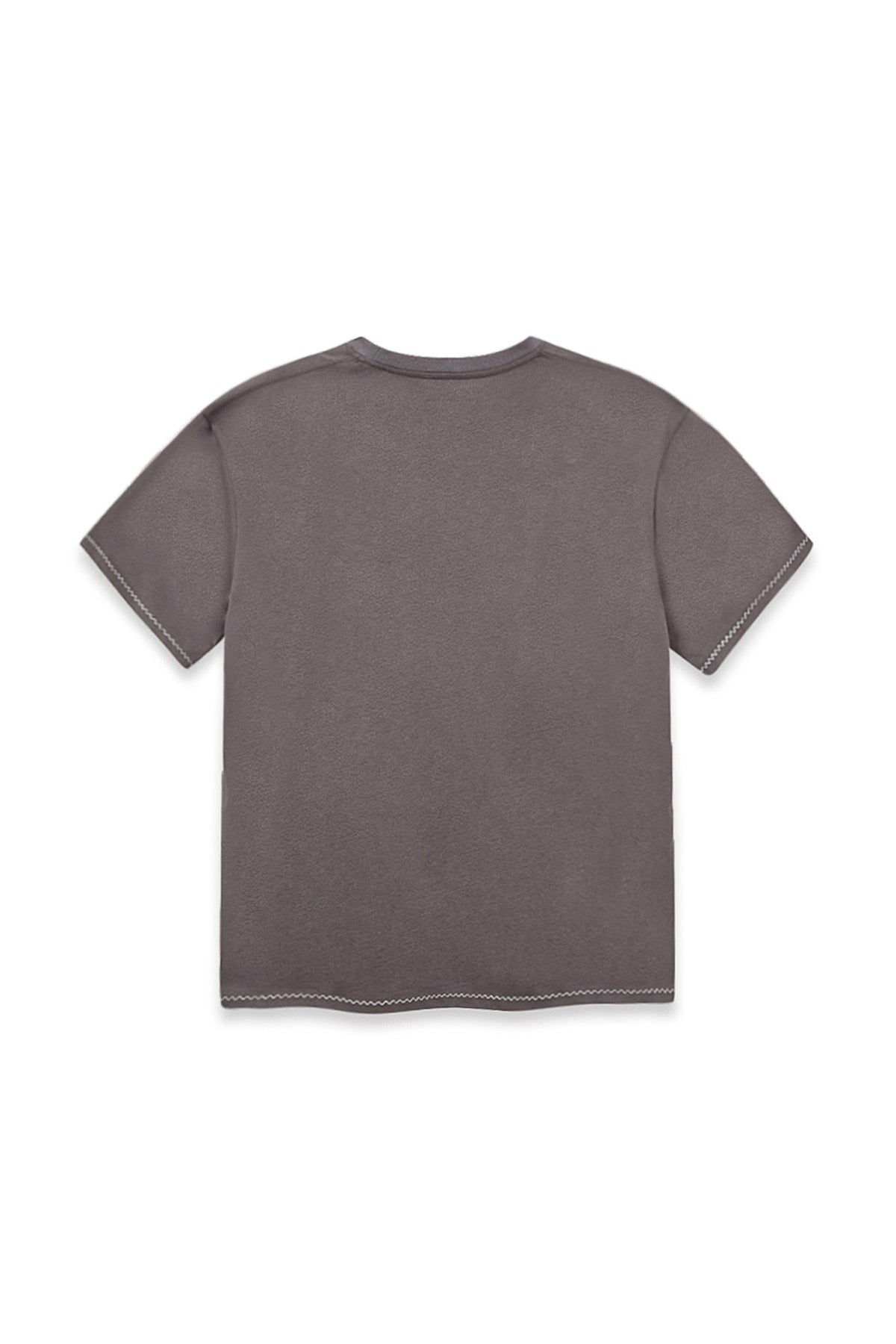 Matinkim Doodle Logo Graphic Top IN Charcoal