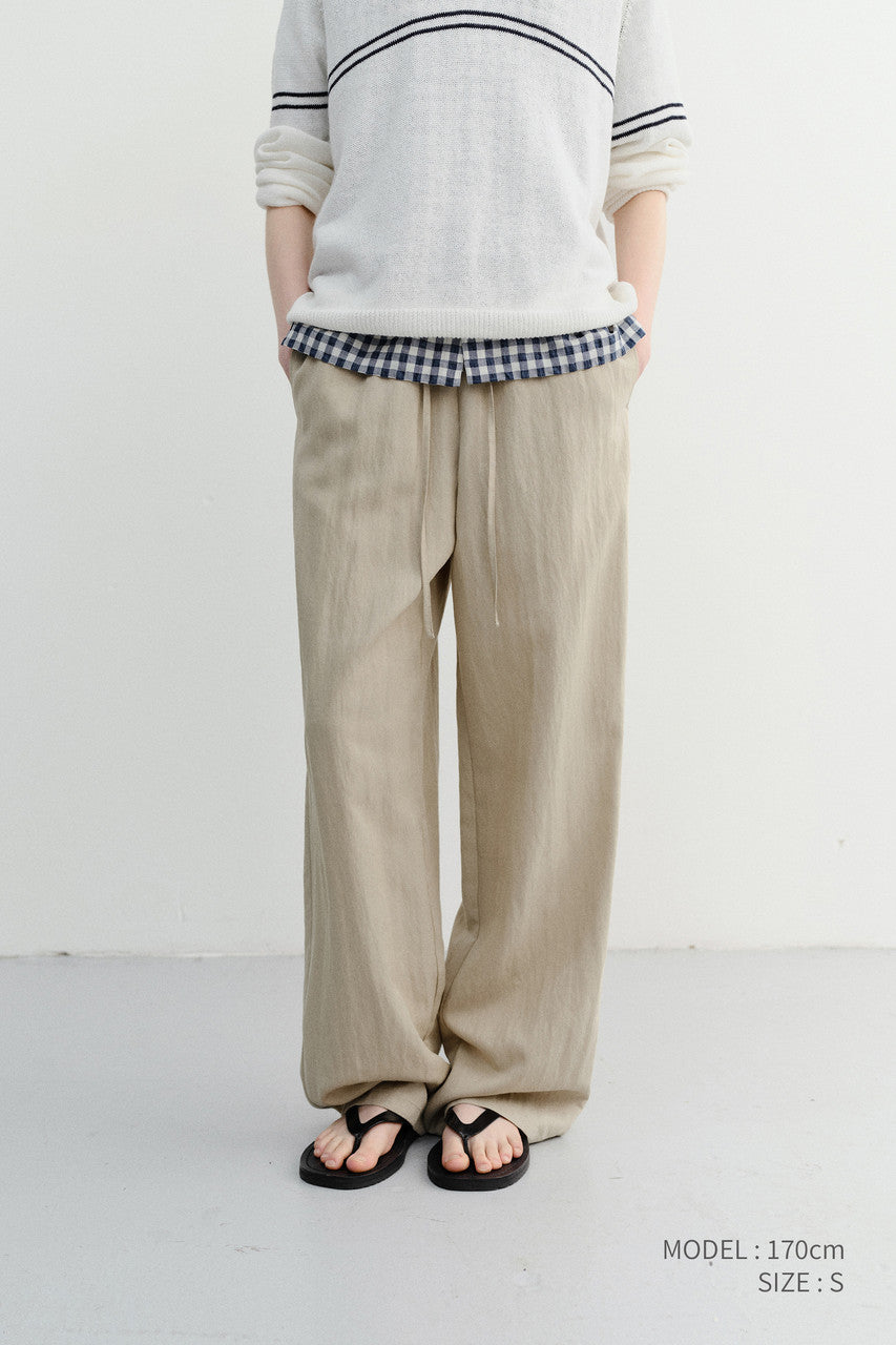 Dunst Summer String Pants Beige