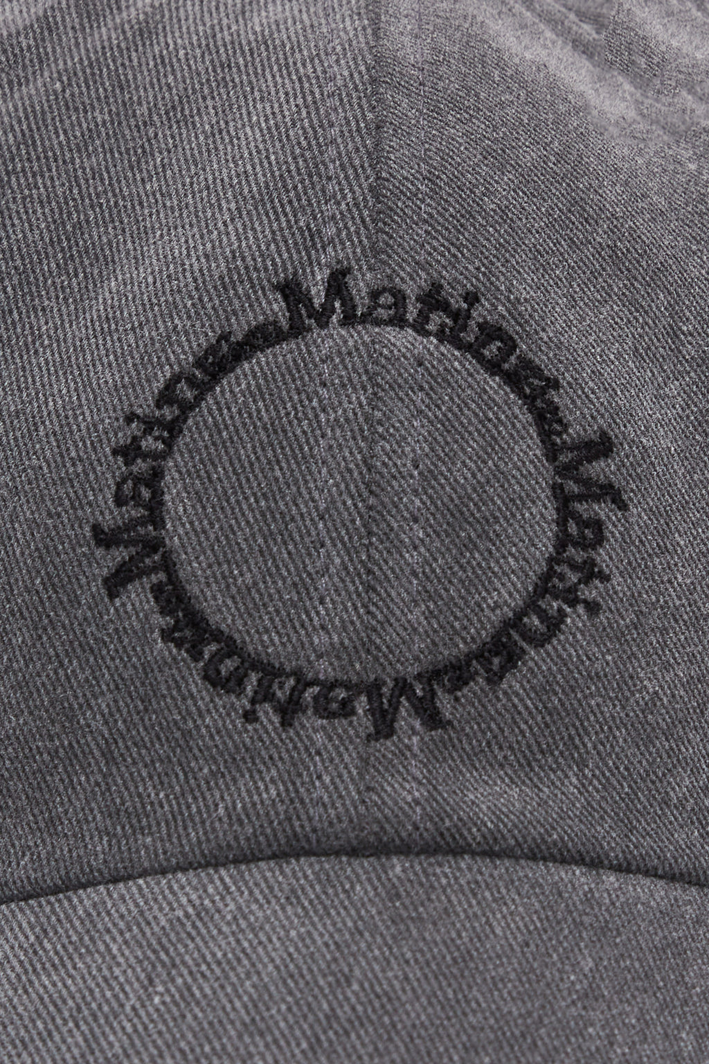 [matinkim] MACARON LOGO BALL CAP IN CHARCOAL