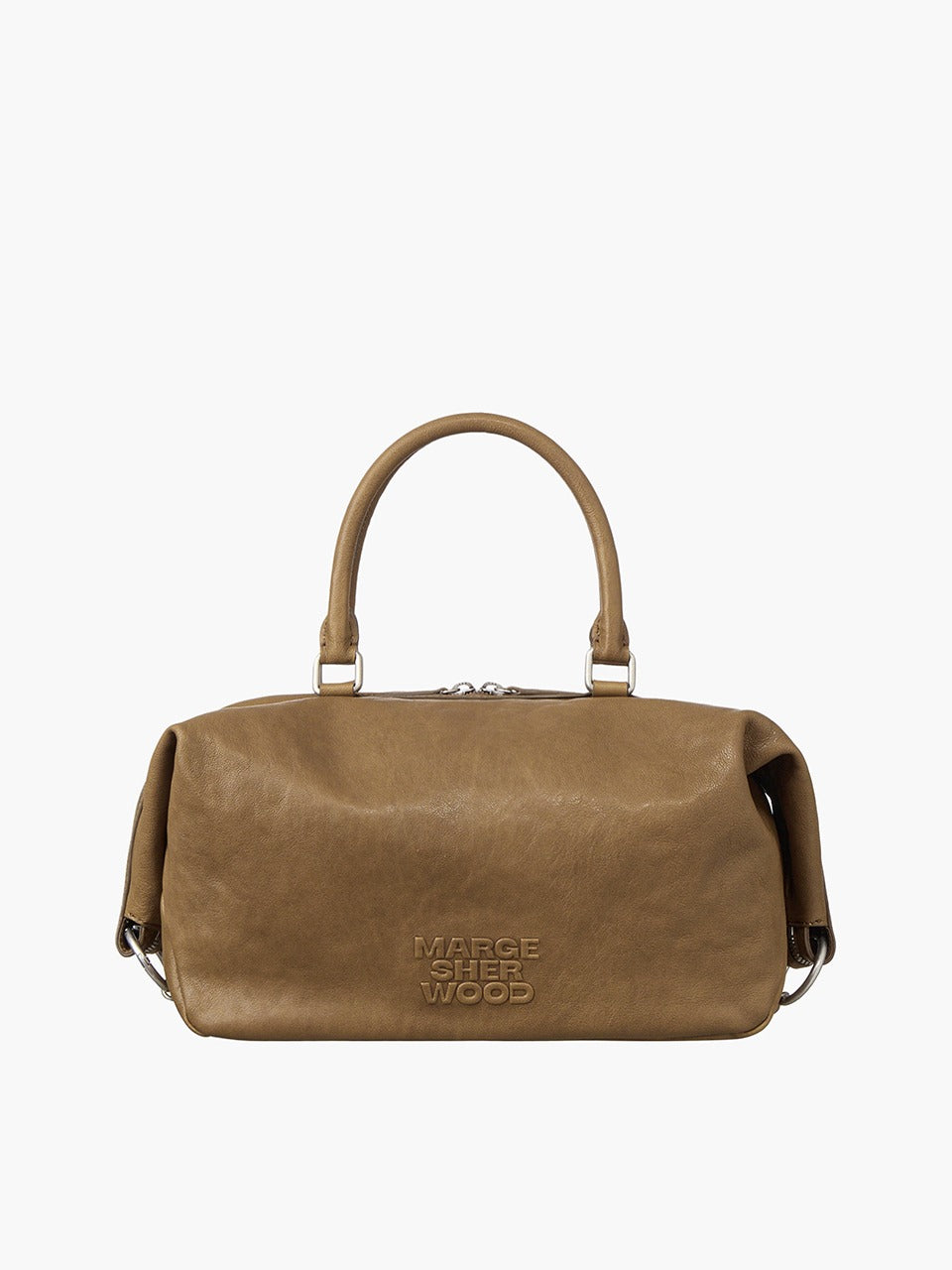 Margesherwood Dumpling Tote vintage camel washed nappa
