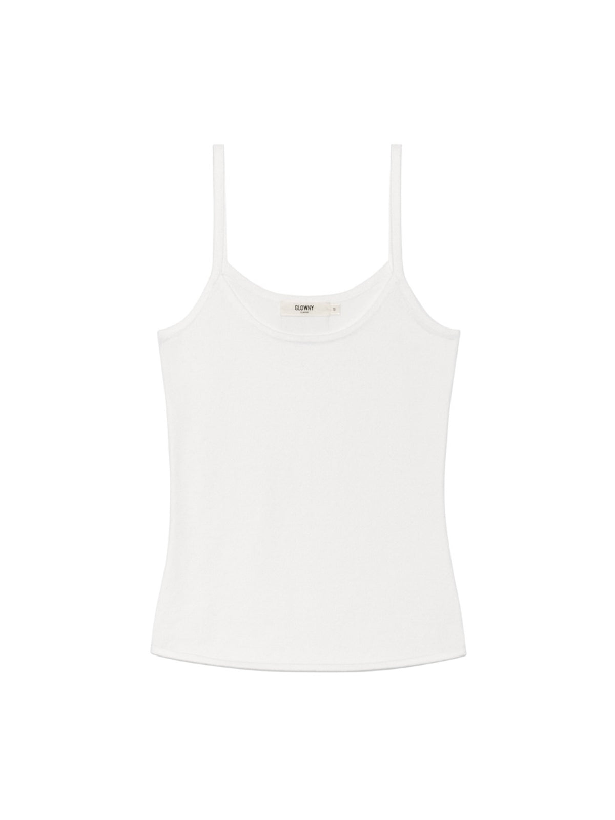 GLOWNY G Classic Knit Camisole (White)