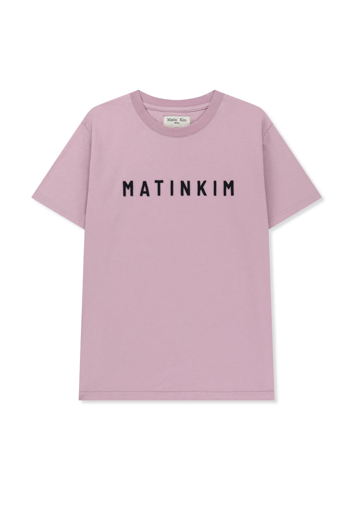 Matinkim Applique Felt Logo Top IN Pink