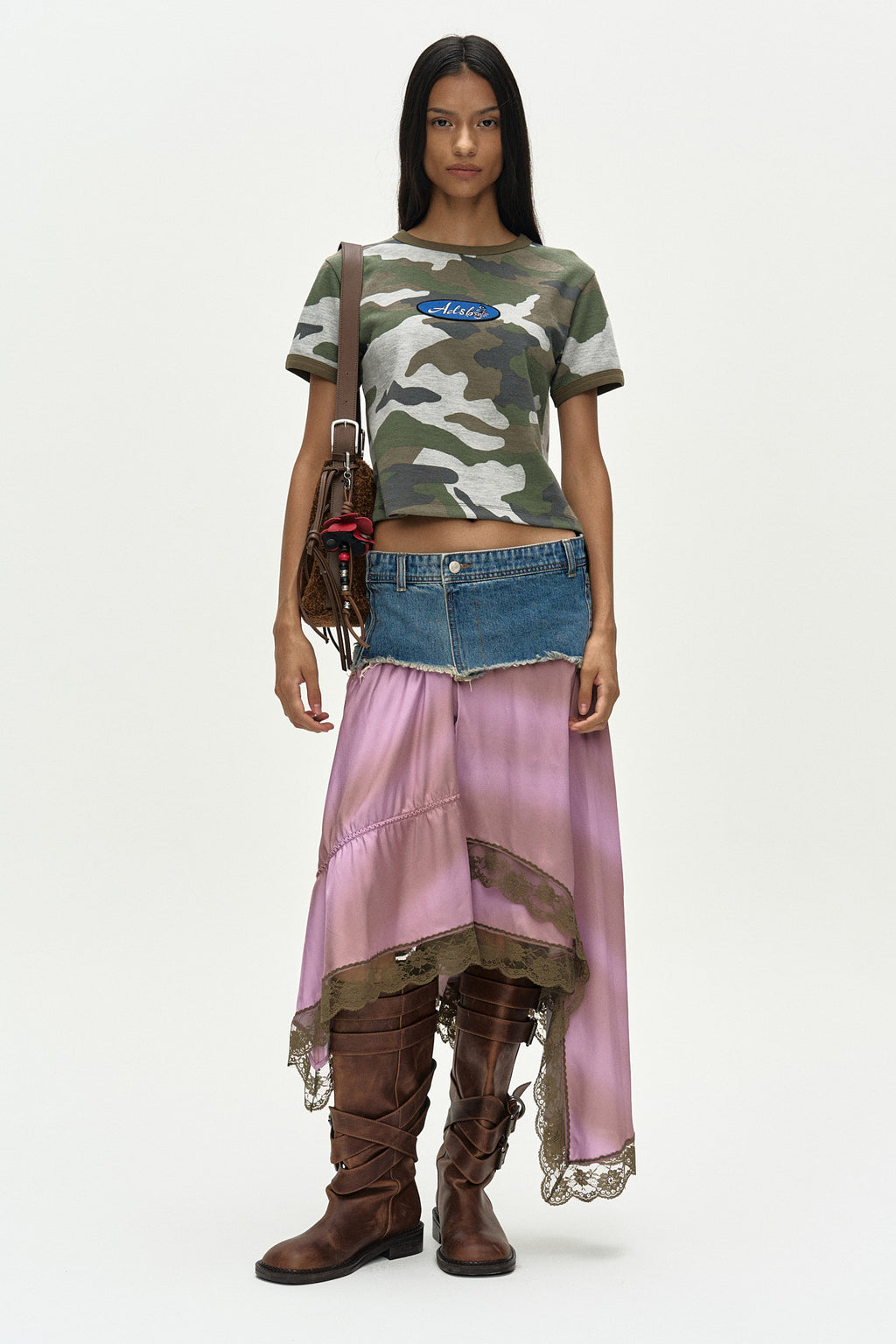 Andersson Bell (Essential) Camouflage Baby Ringer T-Shirt Camouflage)
