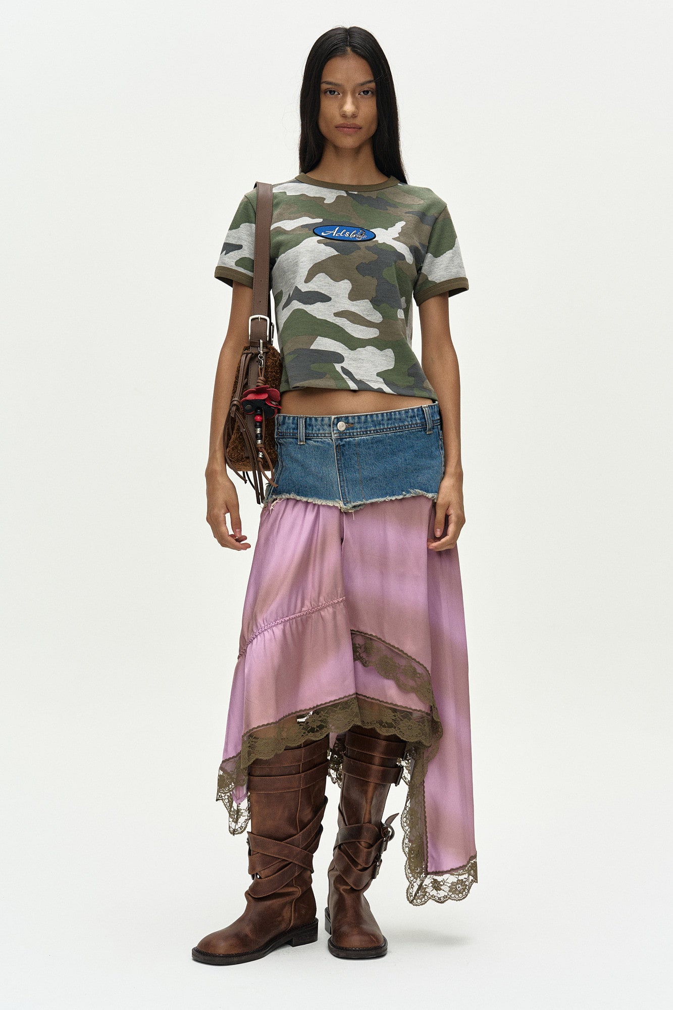 Andersson Bell (Essential) Camouflage Baby Ringer T-Shirt Camouflage)