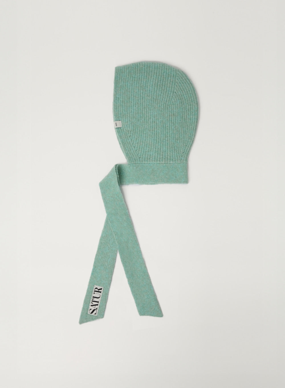 [satur] (W) Knit Balaclava - Mint