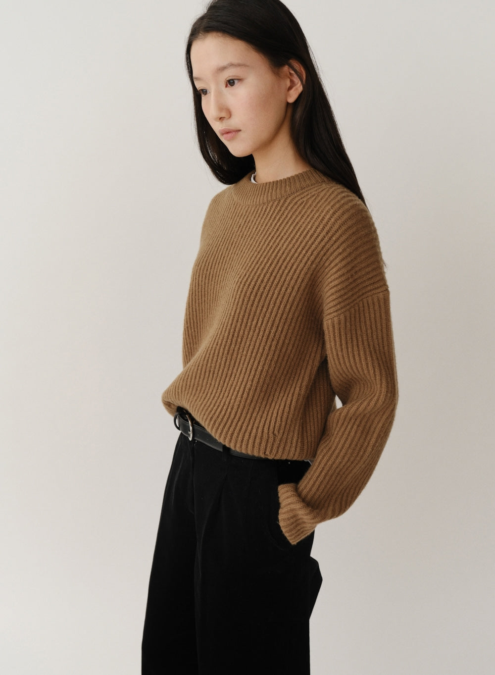Kindersalmon Isabella Sweater Walnut