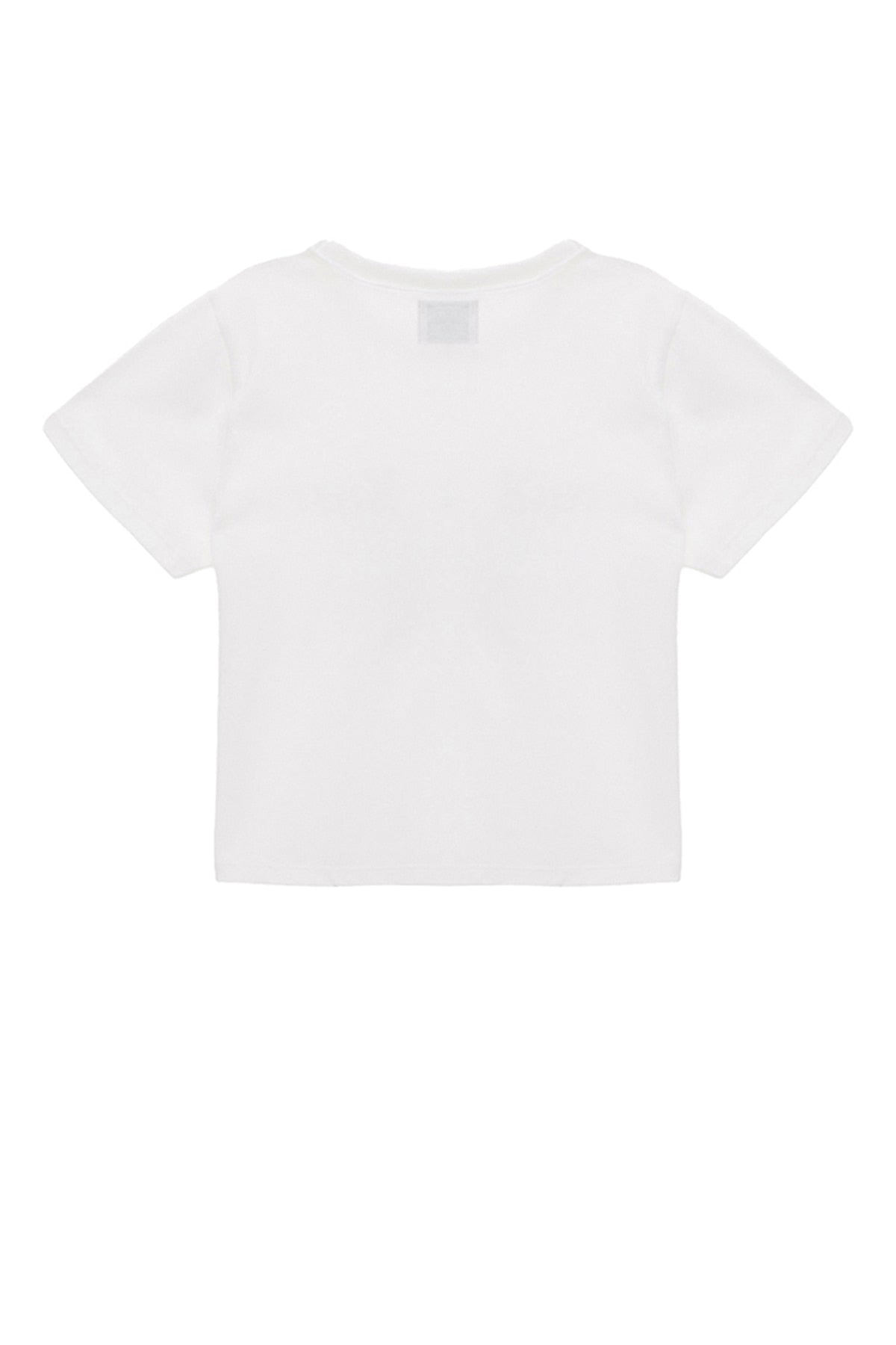 Matinkim Matin Kim Logo Crop Top IN White