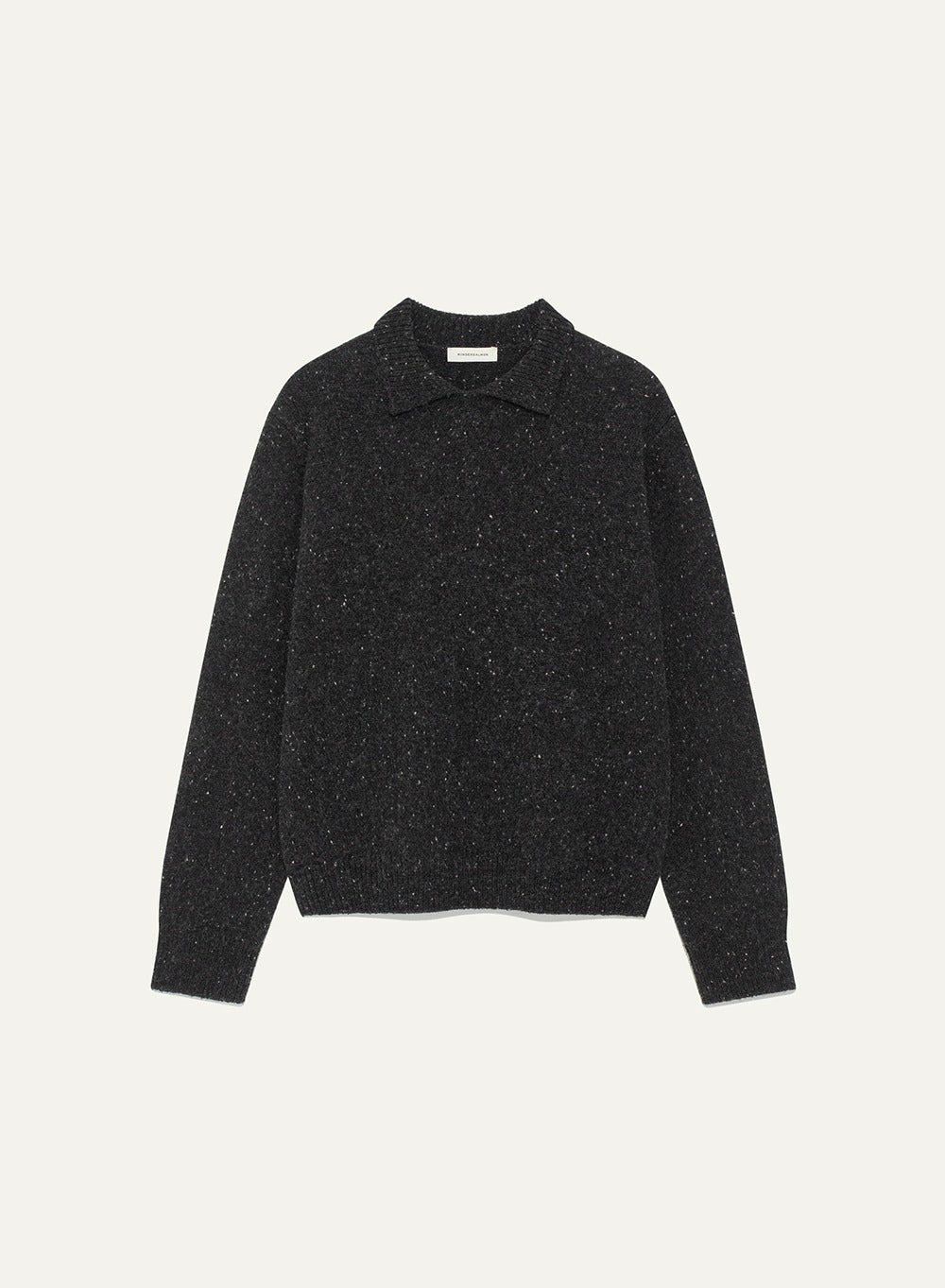 Kindersalmon Olivier Pullover Black-Melange